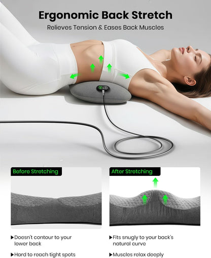 3-in-1 Lumbar Support with Heat + Massage